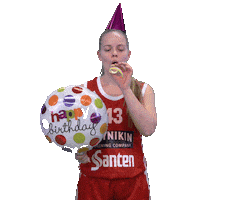 Basket_fi sport basketball birthday happy birthday Sticker