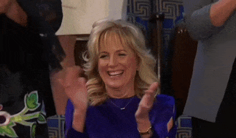 Happy Jill Biden GIF by GIPHY News