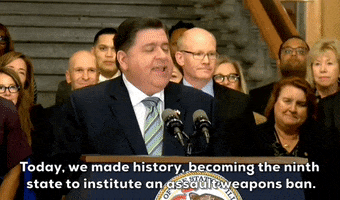 Illinois Gun Control GIF by GIPHY News