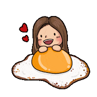 Happy Food Sticker by HAPPI HAPPU