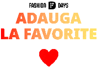 fashiondaysromania heart fashion favorite add Sticker
