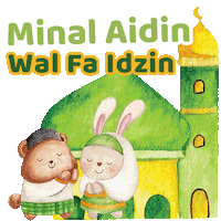 Idulfitri Masjid Sticker