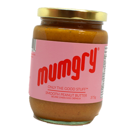 mumgry giphyupload vancouver peanut butter black owned Sticker