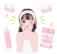 Woman Glowing Sticker by Fairy Skin Beauty Products