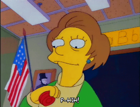 Season 3 Teacher GIF by The Simpsons
