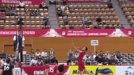 Smash Take That GIF by Volleyball World