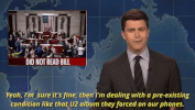colin jost snl GIF by Saturday Night Live
