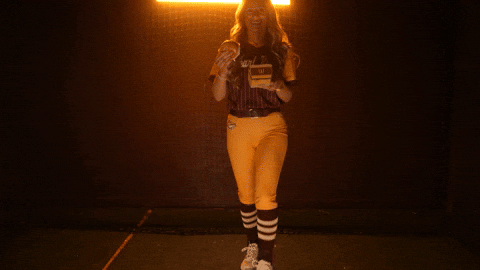 Burger Softball GIF by Pearl River Athletics