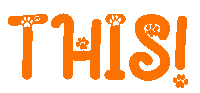 Orange Sticker by Barkk