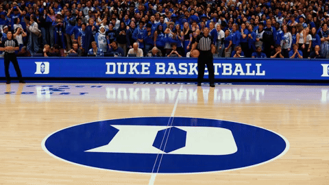 trynadoright giphyupload cinema college basketball duke GIF