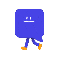 ohochat reaction happy smile text Sticker
