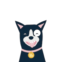 AniCura happy dog animals animal Sticker