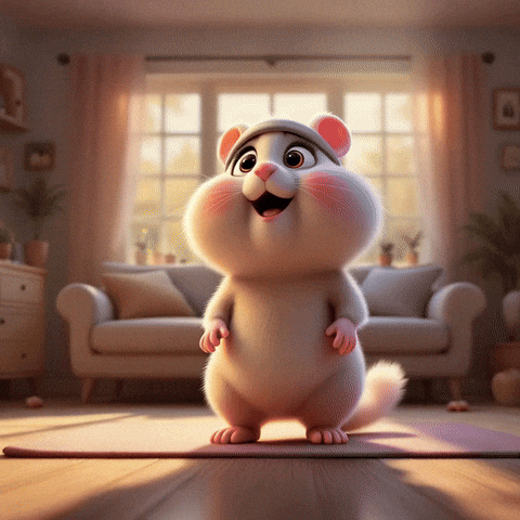 Fitness Surprise GIF by lilHammy