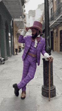 legendalreadymade walking strut pimp neworleans GIF