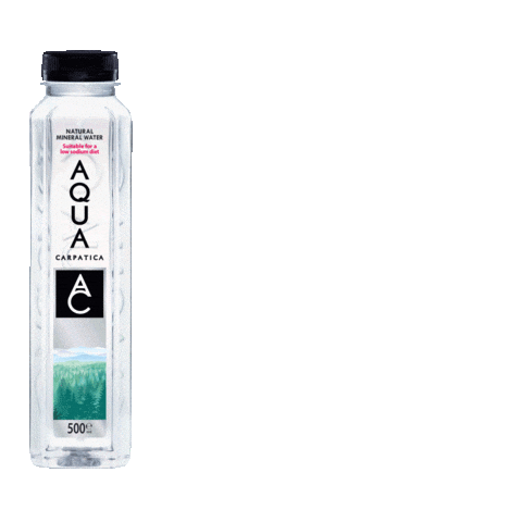 Water Sparkling Sticker by AQUA Carpatica