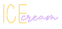 Ice Cream Sticker by Juwel-lettering