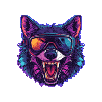 Virtual Reality Dog Sticker by Preneura