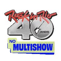 Rock In Rio Globoplay Sticker by Multishow