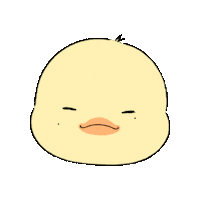 ll_a_n_g duck 오리 랑 llang Sticker