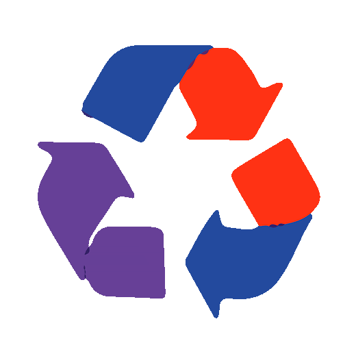 Saaskun reciclaje recicle venenoaaa Sticker