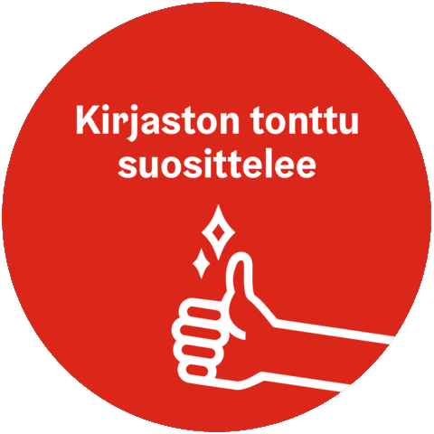 Library Jul Sticker by Helsingin kaupunginkirjasto