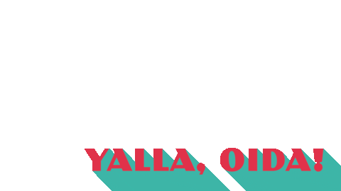 Yalla Oida Sticker by Habibi&Hawara