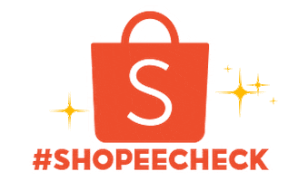 Orange Check Sticker by Shopee