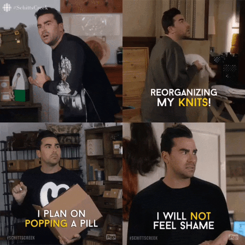 colormecory schitts creek david rose GIF