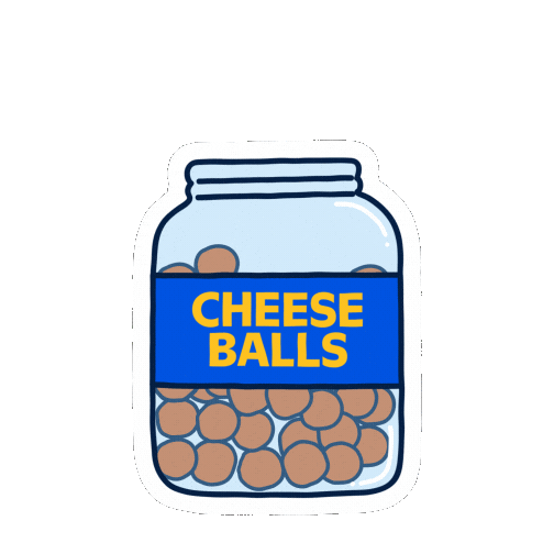 Cheesy Poofs Cheese Sticker by Walmart