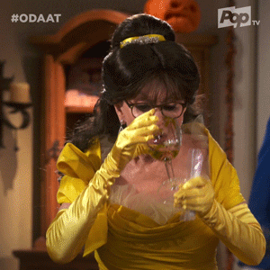 Pop Tv Drinking GIF by One Day At A Time