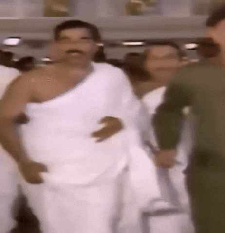 Saddam Hussain Islam GIF
