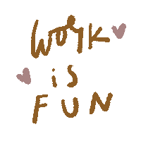 quitanp love fun pink work Sticker