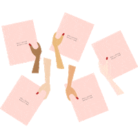 pink makeup Sticker by Rollover Reaction