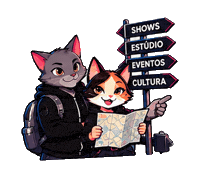 Porto Alegre Cat Sticker by Estúdio Legato