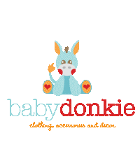 babydonkie love thank you hearts restocked Sticker