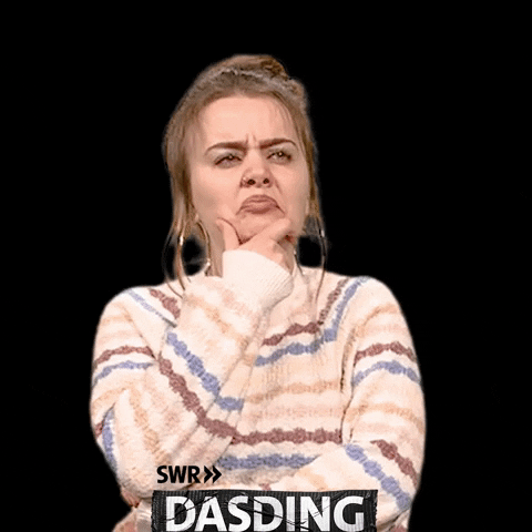 The Thinker Nod GIF by DASDING
