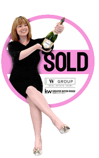 TheWGroup real estate realtor sold champagne Sticker
