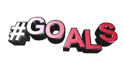 Goals Slang Sticker by GIPHY Text
