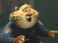 Benjamin Clawhauser Aww GIF by Disney