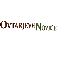 Ovtarjeve novice ovtar ovtarjevenovice Sticker