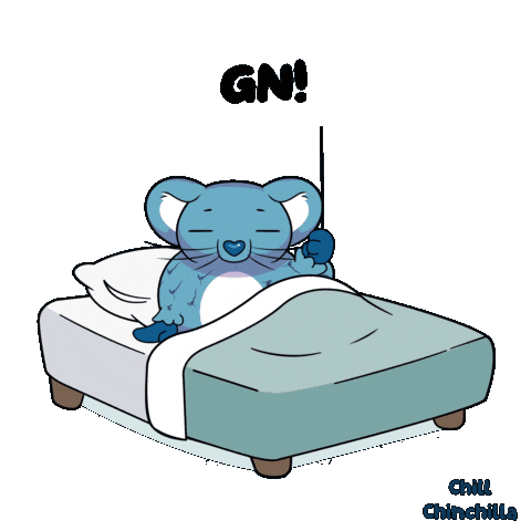 Tired Good Night Sticker by VeeFriends
