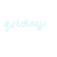 aglaecreativeco good morning friday monday sunday Sticker