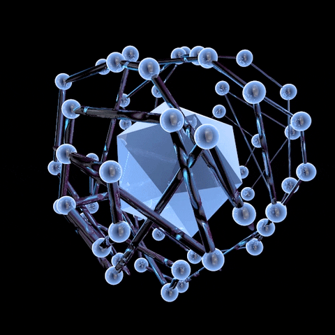 3d atom GIF by ZinZen