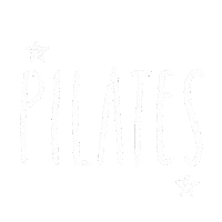 Lettering Pilates Sticker