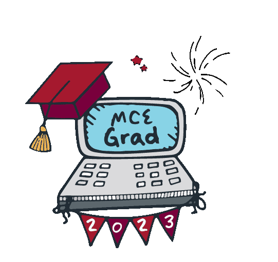 Mcegrad Sticker by McMaster Continuing Education