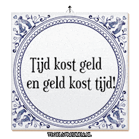 Focus Stress Sticker by Tegelspreuken.nl