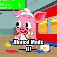 Commute Train Travel GIF by The Pigasso
