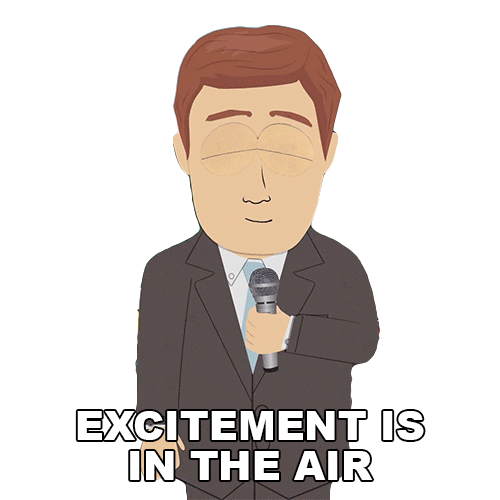 Excited Sticker by South Park