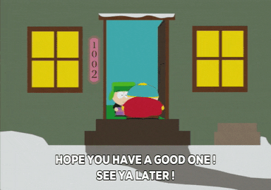 leaving eric cartman GIF by South Park 
