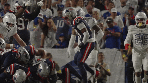 Football Nfl GIF by New England Patriots
